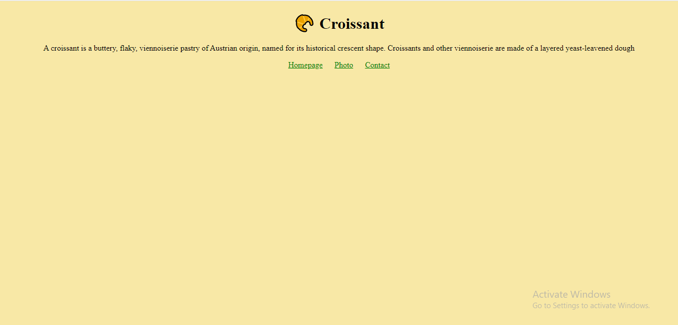 Crossiant project preview